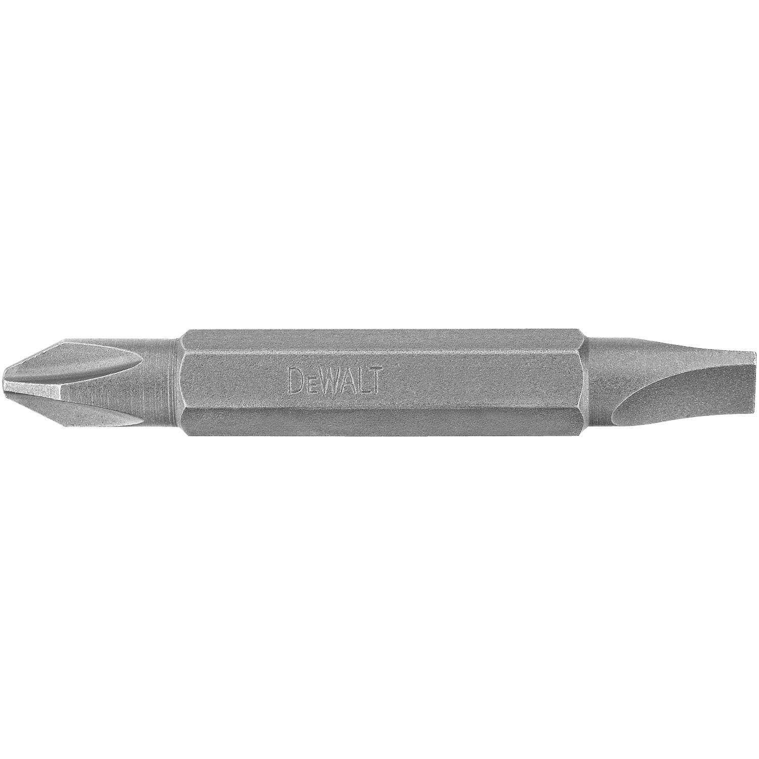 Dewalt DW2024B6 #2 Phillips/ #8 Slotted Double Ended Bit - Cheap Fitting