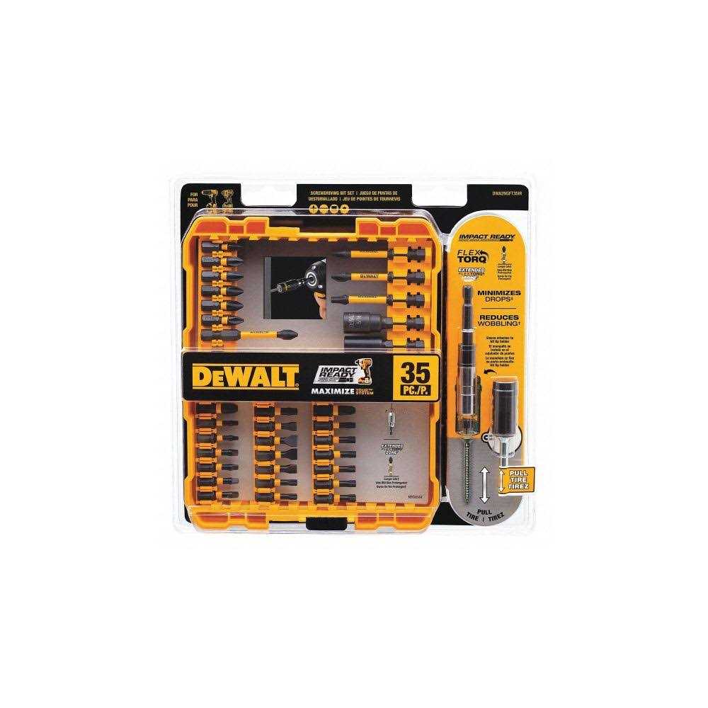 Dewalt Impact Driver Bit Set DWA2NGFT35IR - Cheap Fitting