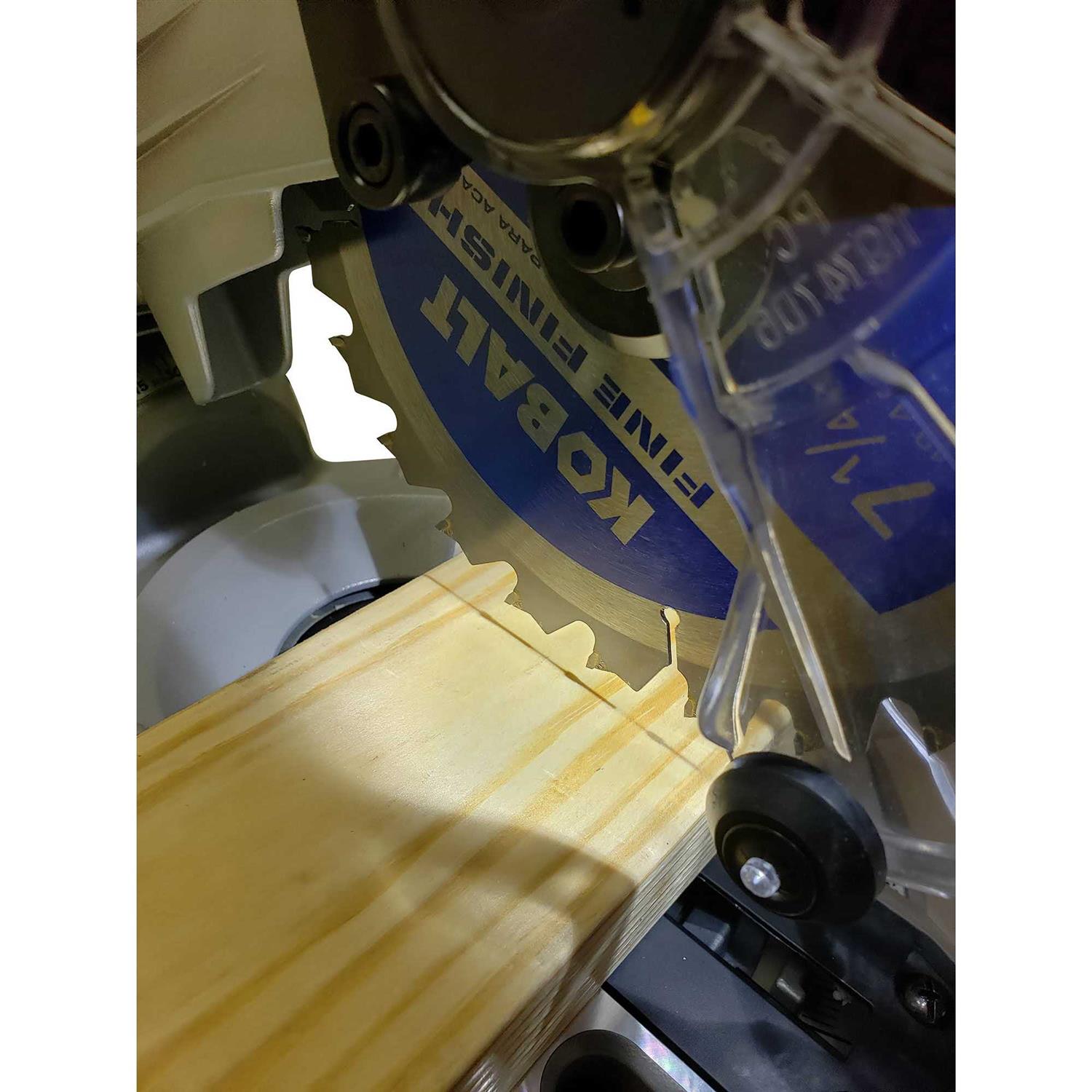 Kobalt Compound Miter Saw M1851LW - Cheap Fitting