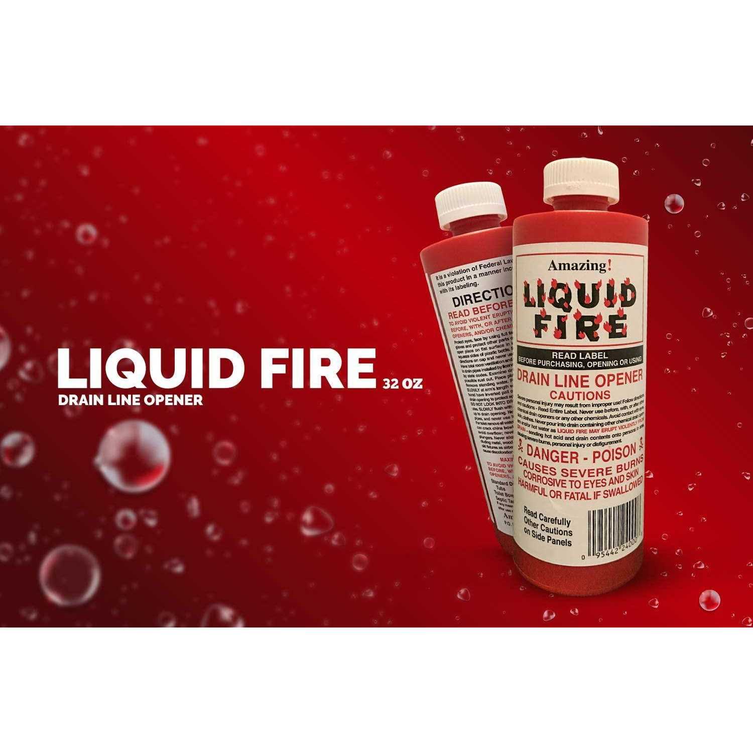 Liquid Fire Drain Line Opener - Cheap Fitting