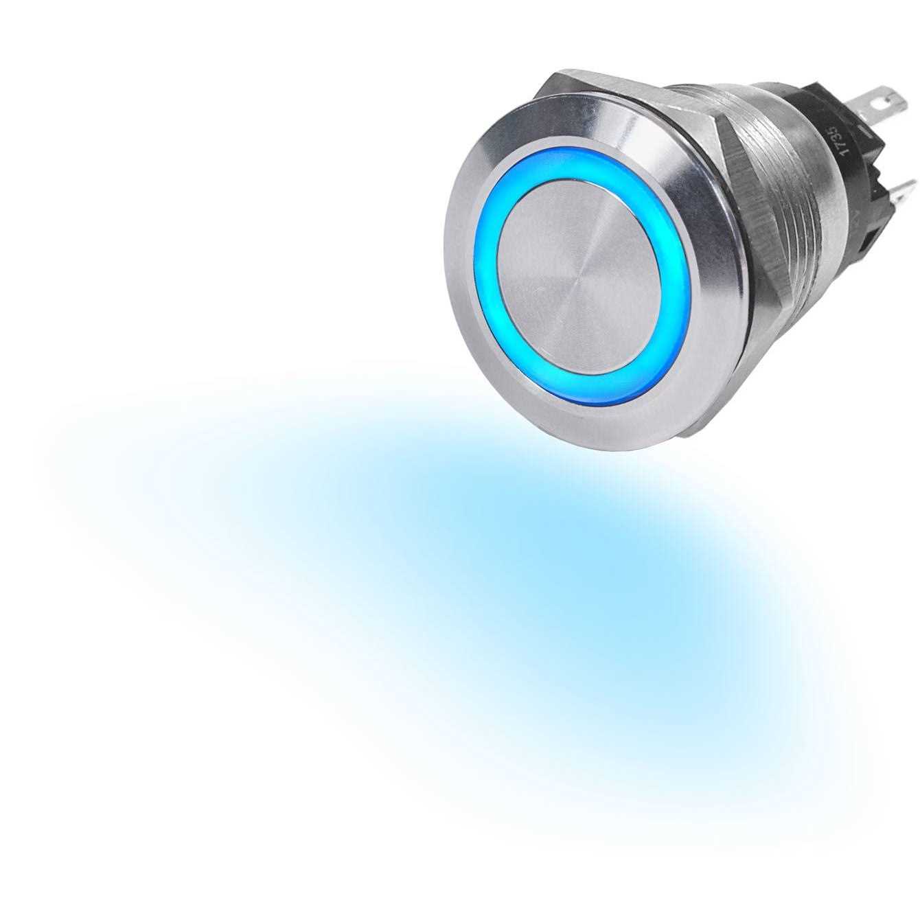 Blue Sea 4160 SS Push Button Switch - Cheap Fitting
