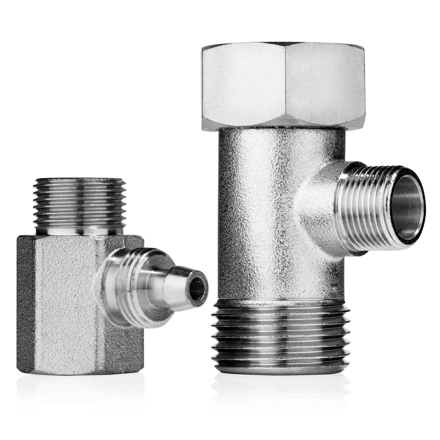 Brondell Swash Bidet Toilet Seat Non-Electric Dual Temperature - Cheap Fitting