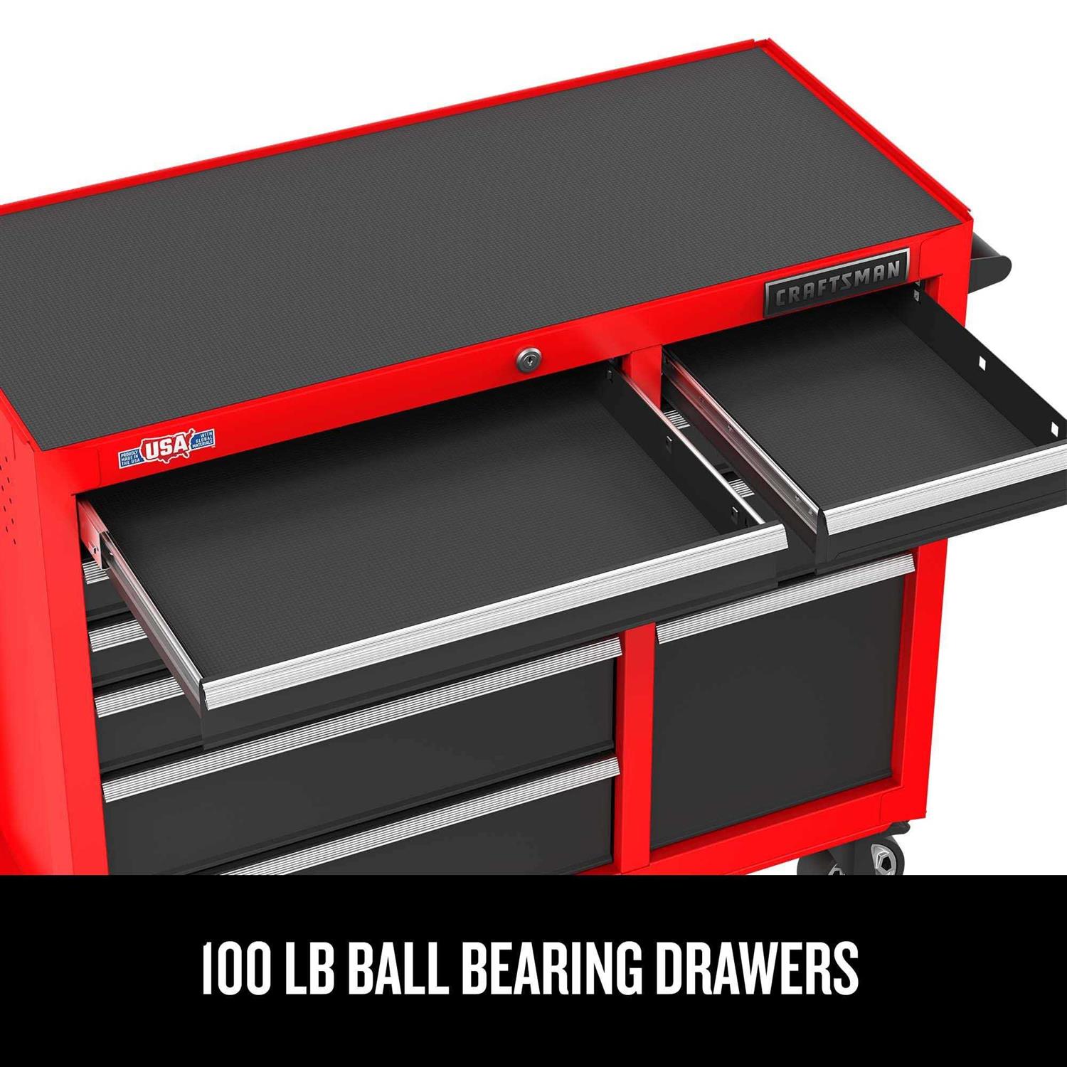 Craftsman 52 10-Drawer Rolling Tool Cabinet - Cheap Fitting