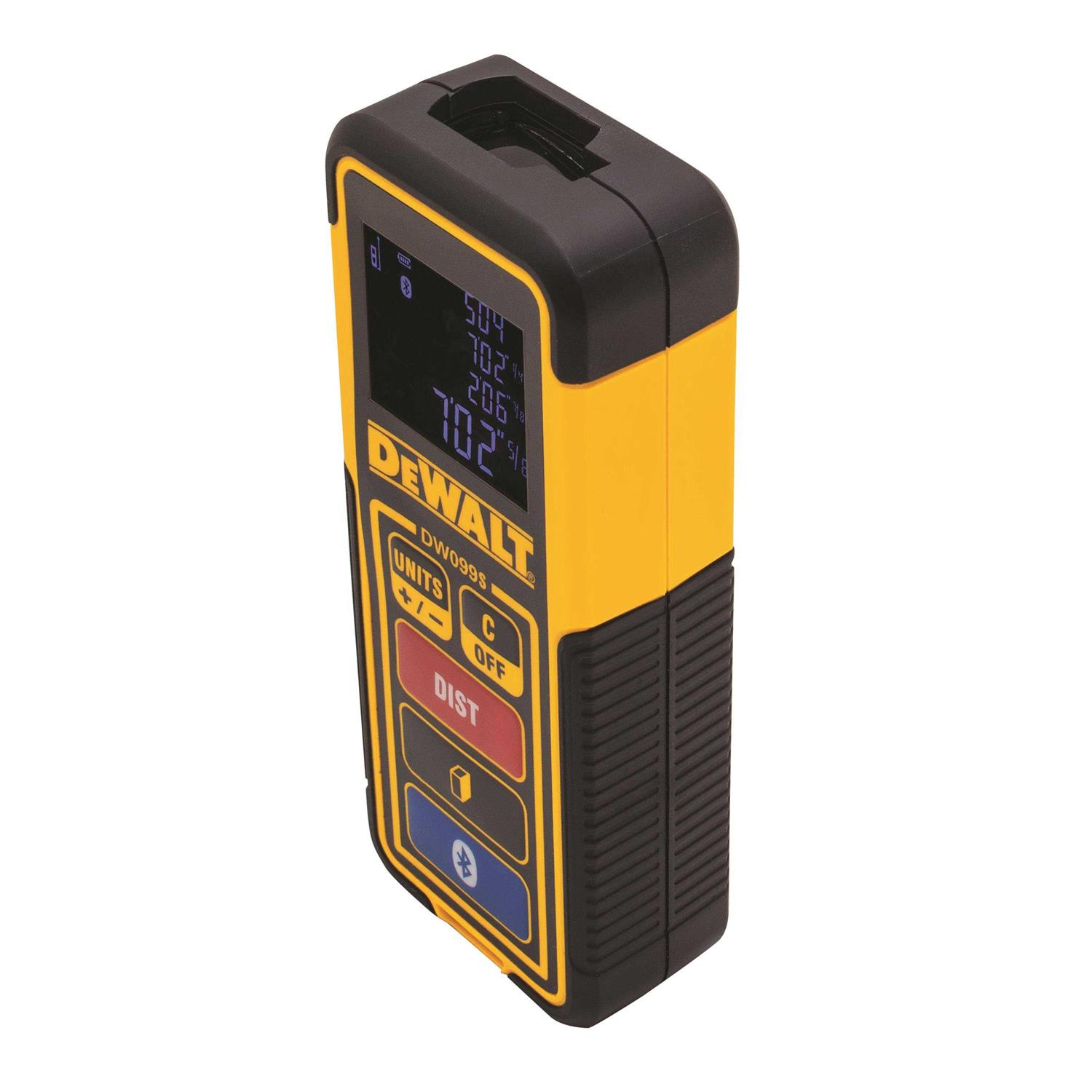 DeWalt DW099S 30m Bluetooth Laser Distance Measure - Cheap Fitting