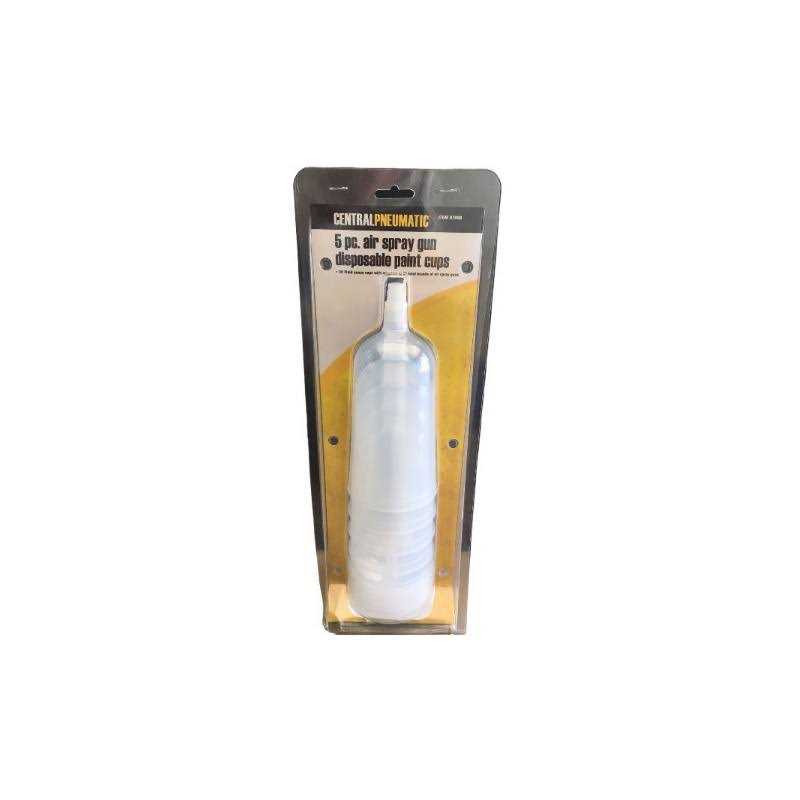Harbor Freight Tools Air Spray Gun Disposable Paint Cups - Cheap Fitting