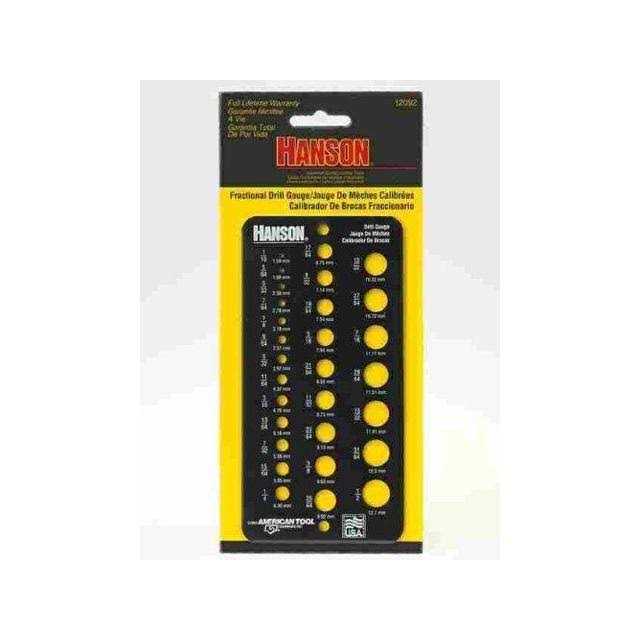 Irwin Hanson Drill Bit Gauge 12092 - Cheap Fitting