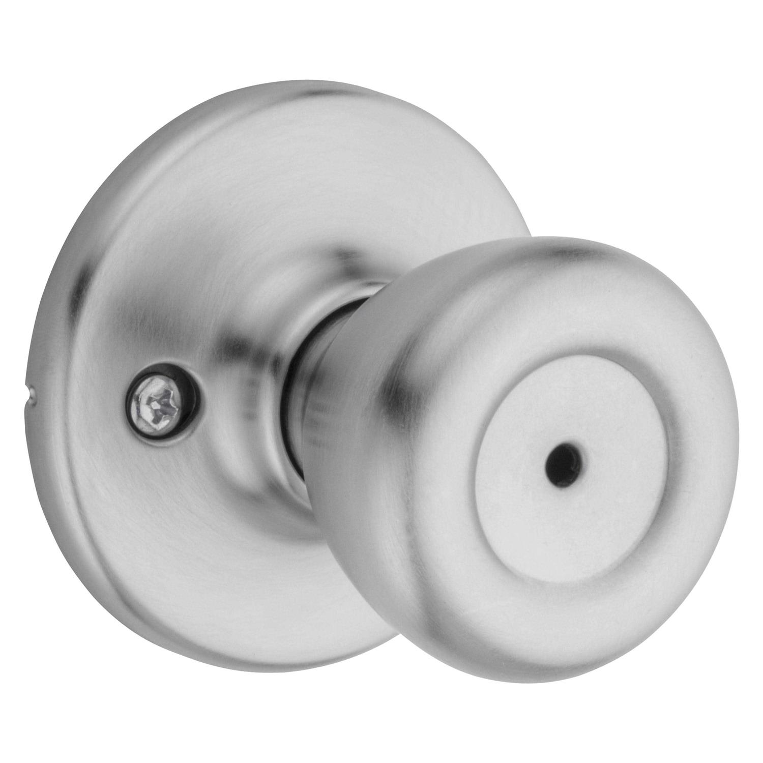 Kwikset Satin Chrome Privacy Tylo Knob - Cheap Fitting