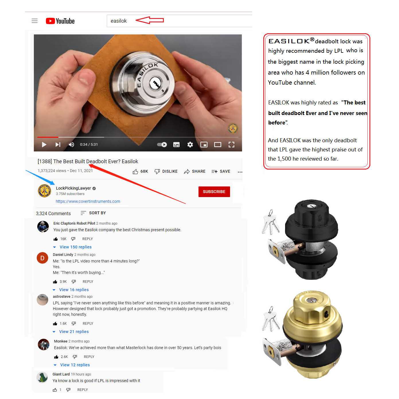 Easilok Single-Lock - Cheap Fitting