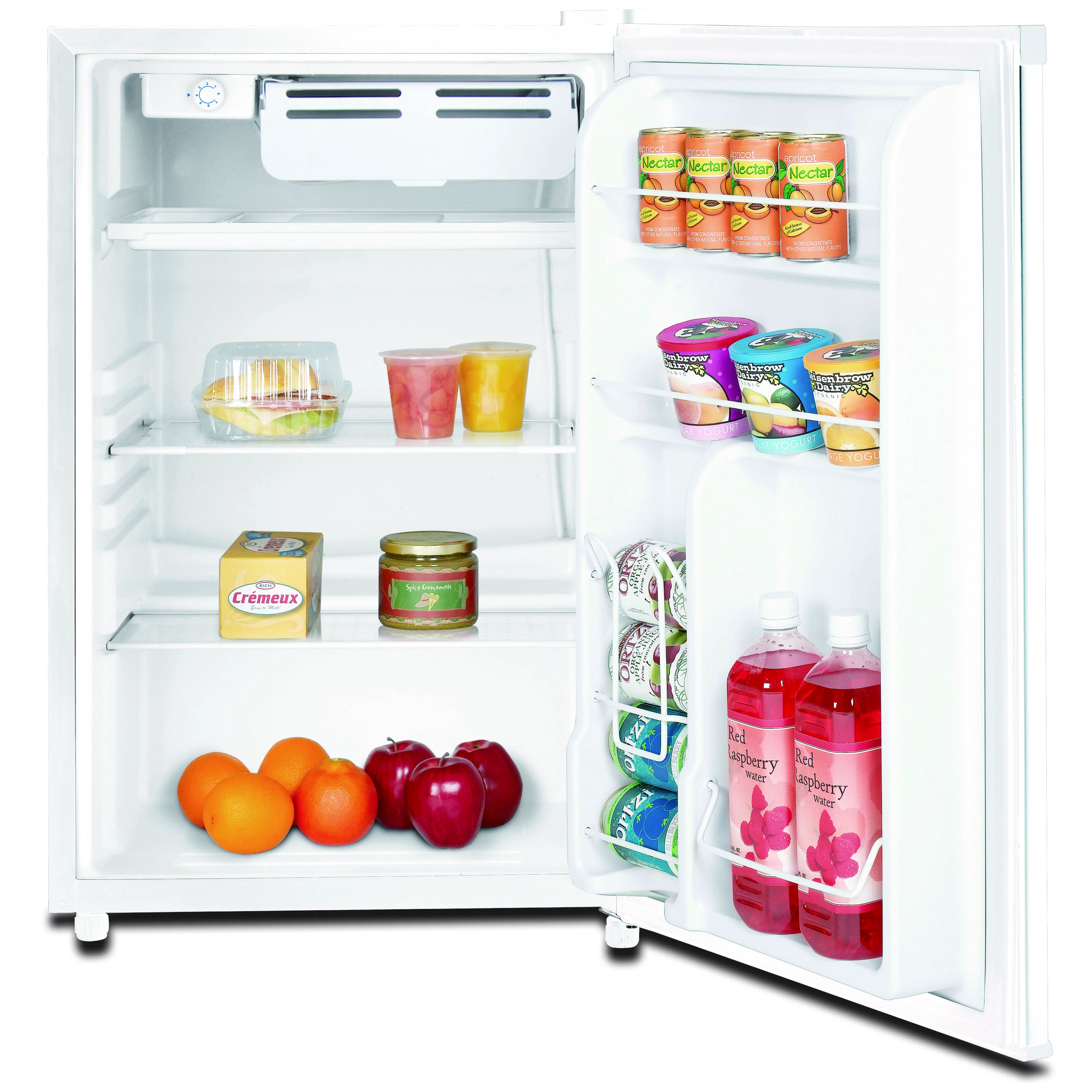 RCA 4.5 Cu ft Single Door Compact Refrigerator RFR464, Black - Cheap Fitting