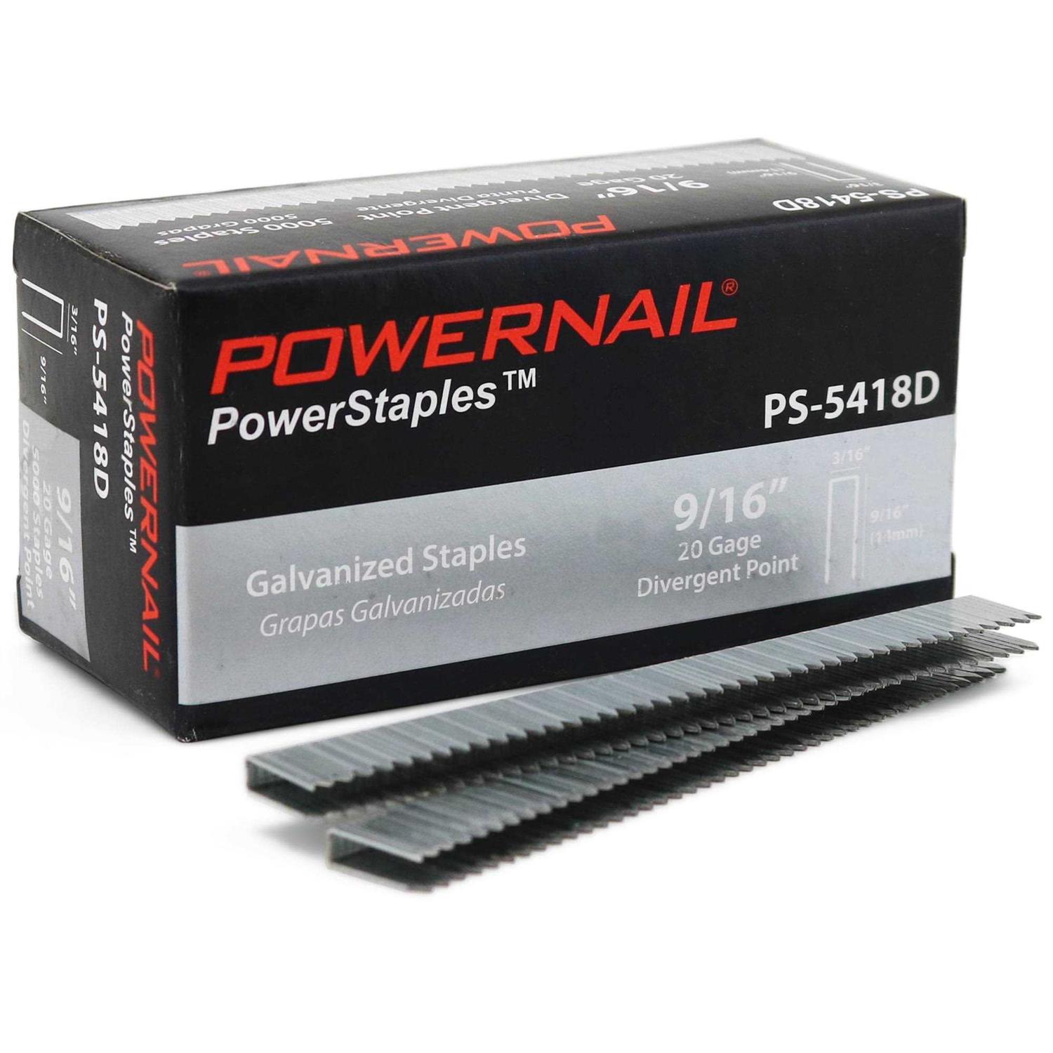 Powernail 20-Gauge Divergent Point Collated Flooring Staple - Cheap Fitting