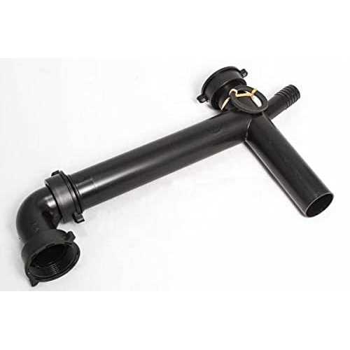 Mobile Home Kitchen Sink Contiuous Drain with Dishwasher Tail - Cheap Fitting