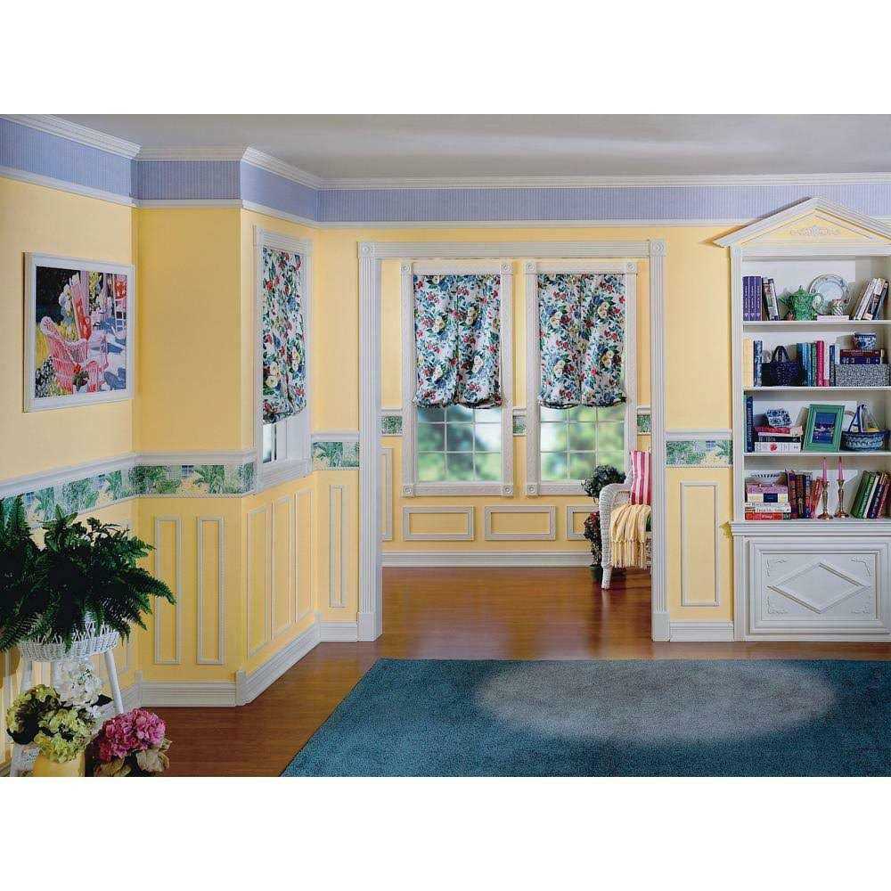 Unbranded 3/4 in. x 2-1/4 in. x 6 ft. MDF Fluted Window Casing Moulding Set - Cheap Fitting