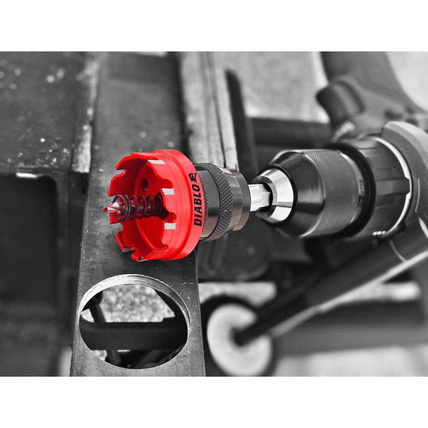 Diablo DHS06CFS 6 pc Steel Demon Carbide Teeth Hole Cutter Set - Cheap Fitting