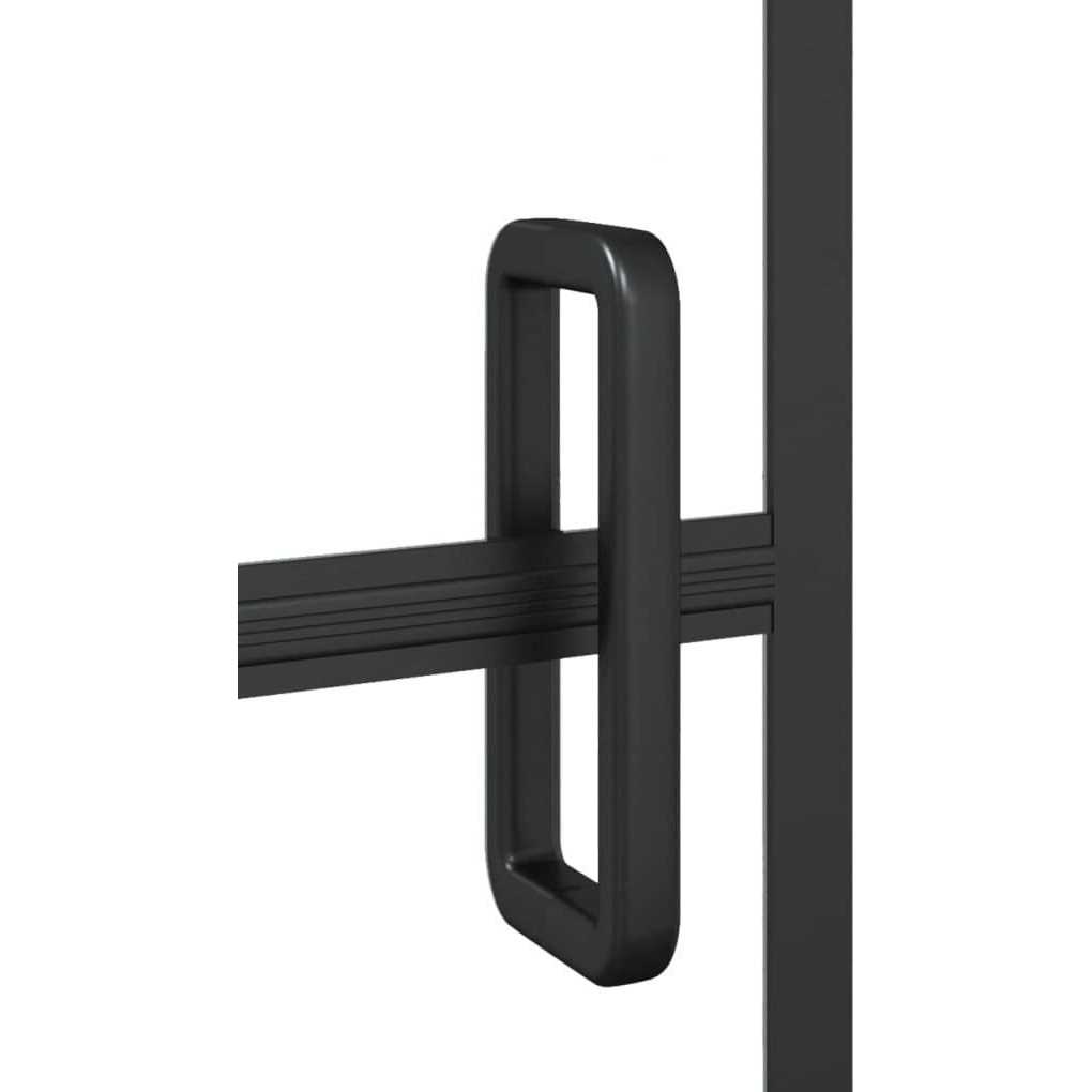 vidaXL Shower Enclosure ESG 31.5×55.1 Black - Cheap Fitting