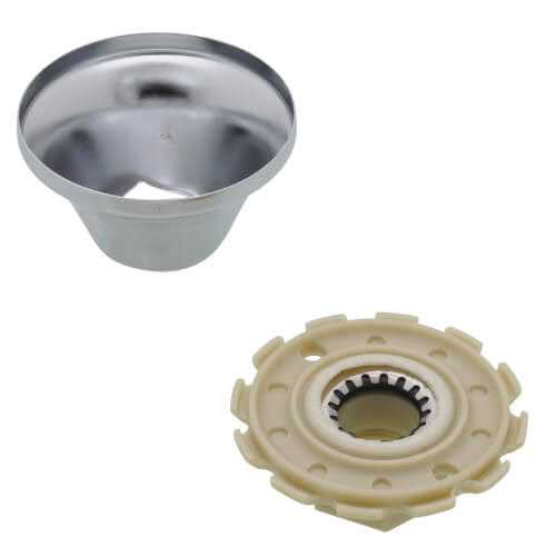 Sioux Chief Shower WallNut Shower Arm in Polished Chrome 616-02C - Cheap Fitting