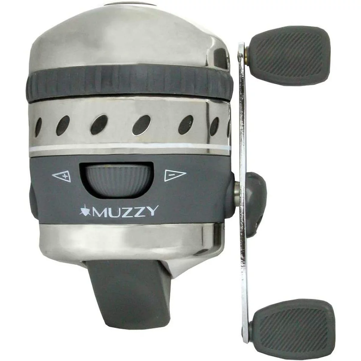 Muzzy XD Bowfishing  Spincast Reel with Extended Hood - 150 lb. Test - Cheap Fitting