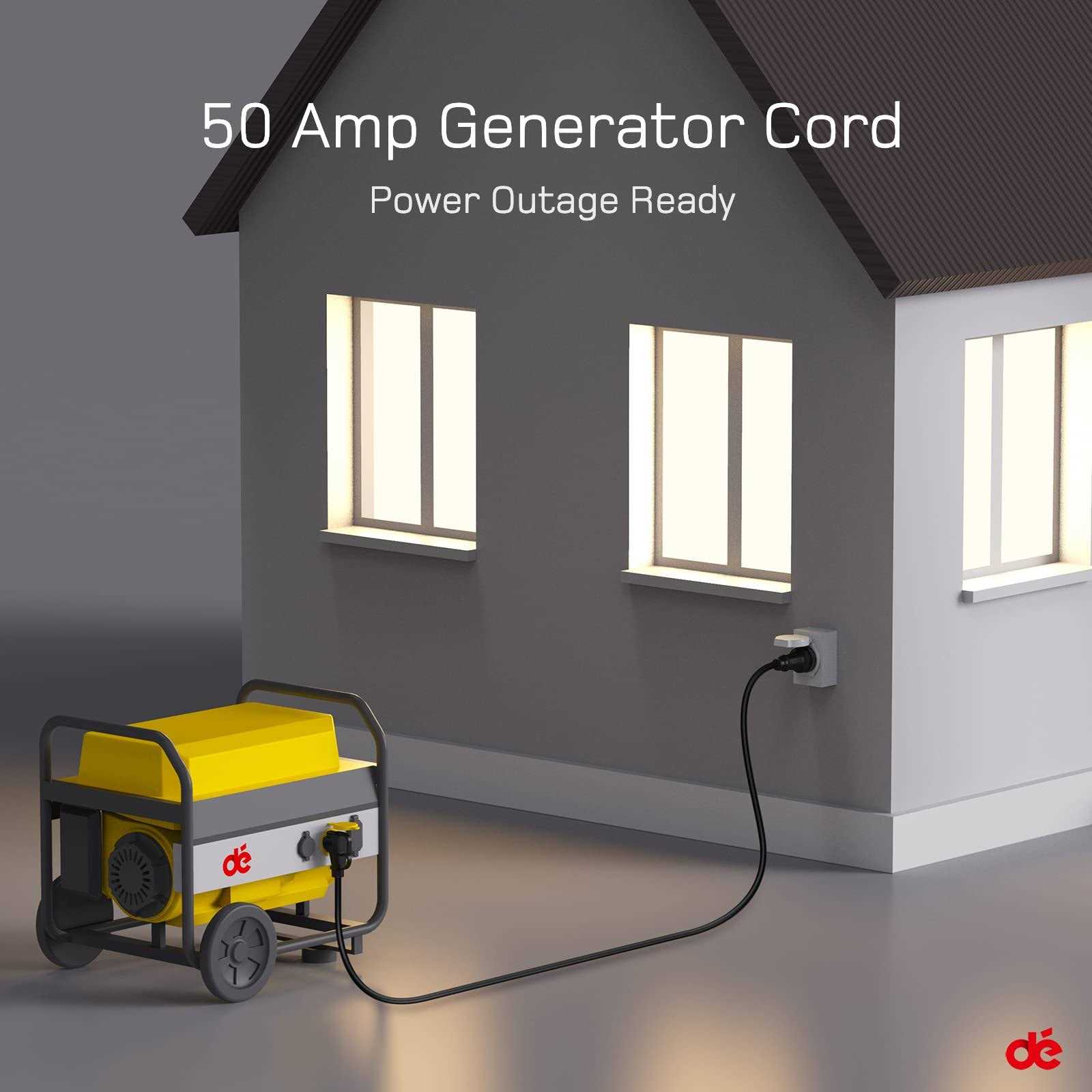 50 Amp Generator Cord D Generator - Cheap Fitting