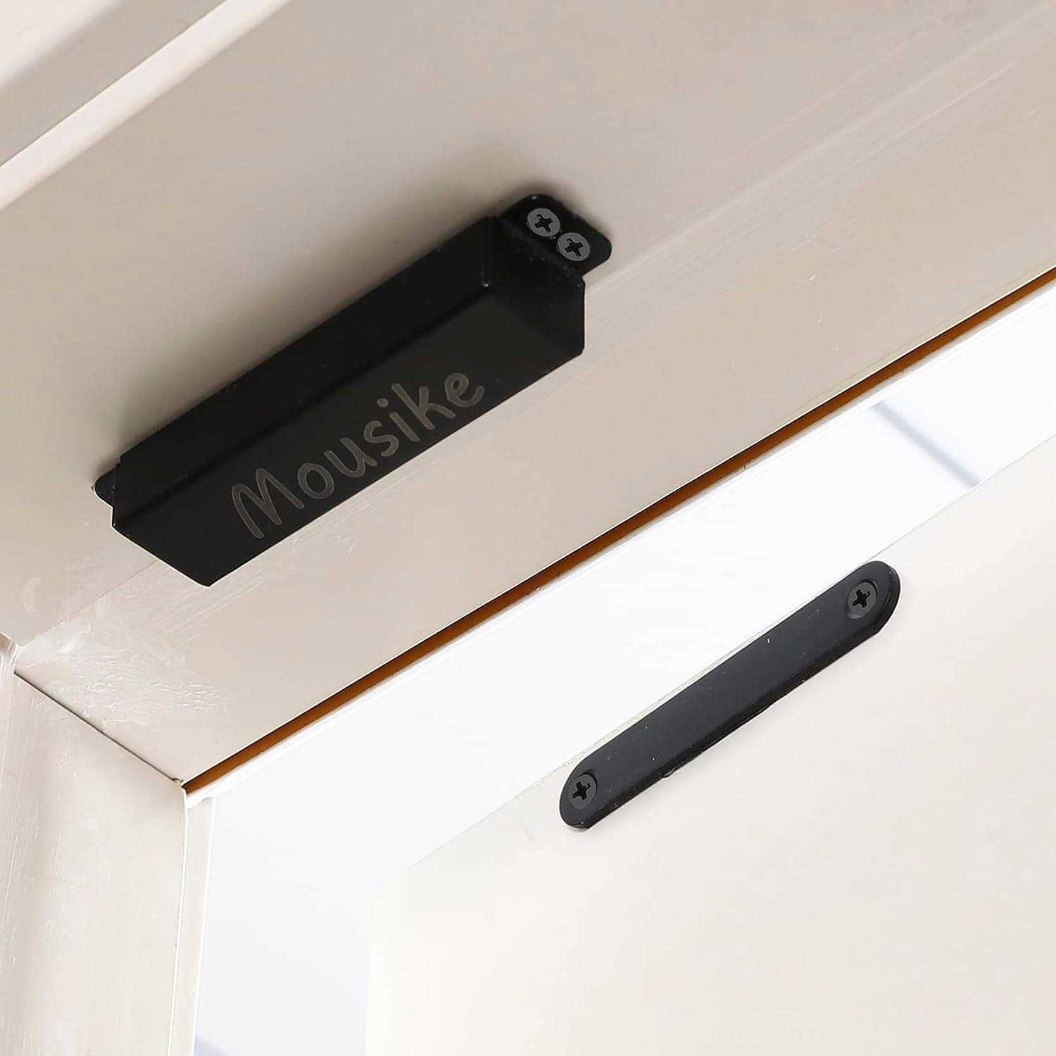 Mousike Magnetic Door Catch Heavy Duty 90lb Door Magnets with Strong Magnetic for Kitchen Cupboard Wardrobe Closet Cabinet Door Drawer Latch - Cheap Fitting