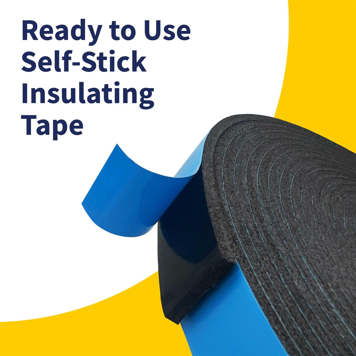 Phyxology Self Adhesive 3/16 inch Thick 1.25 inch Camper Foam Mounting Tape - Cheap Fitting