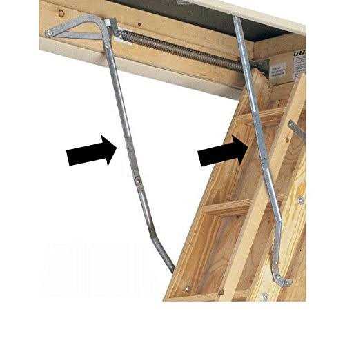 Werner 55-1 Attic Ladder Replacement Hinges - Cheap Fitting