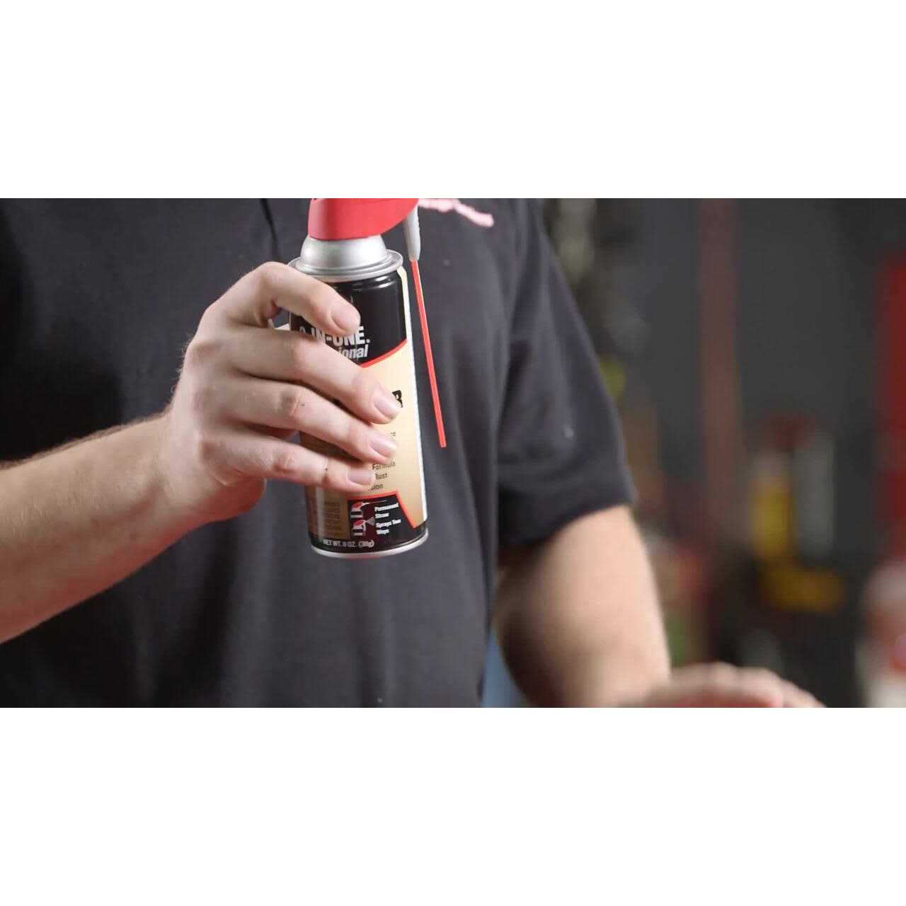 3-in-one Professional Garage Door Lubricant Smart Straw Spray - Cheap Fitting