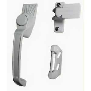 Barton Kramer 6-1/2 in. L Silver Aluminum Door Handle - Cheap Fitting