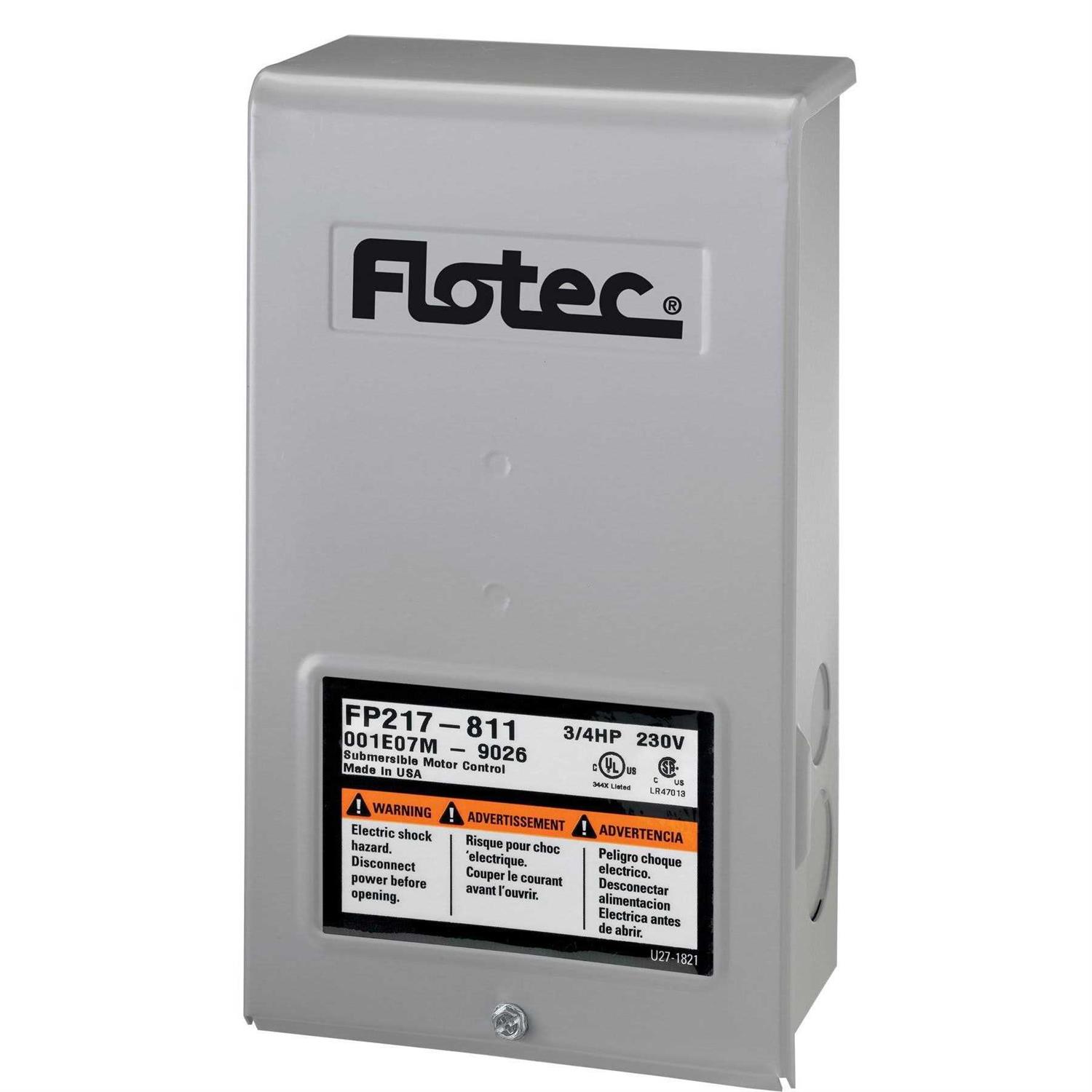 Flotec Well Pump Control Box - Cheap Fitting