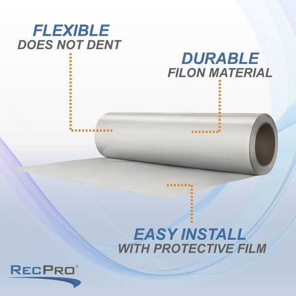 RecPro RV Fiberglass/Filon Siding - Cheap Fitting