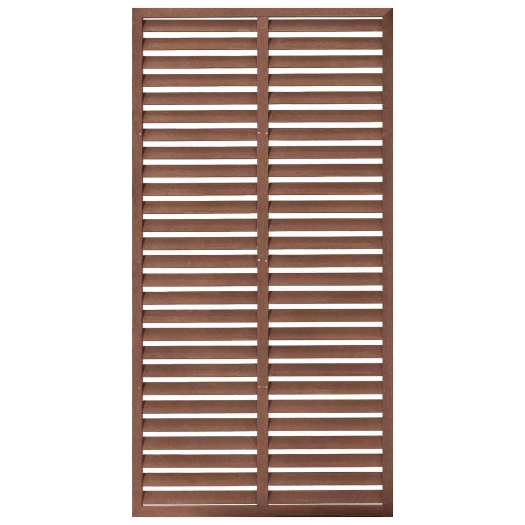 vidaXL Louver Fence WPC 70.9×70.9 - Cheap Fitting