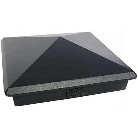 Decorex Hardware Heavy Duty Aluminium Pyramid Post Cap for True/Actual Wood Posts - Cheap Fitting