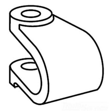 Mansfield Left-handle Tank Lever - Cheap Fitting