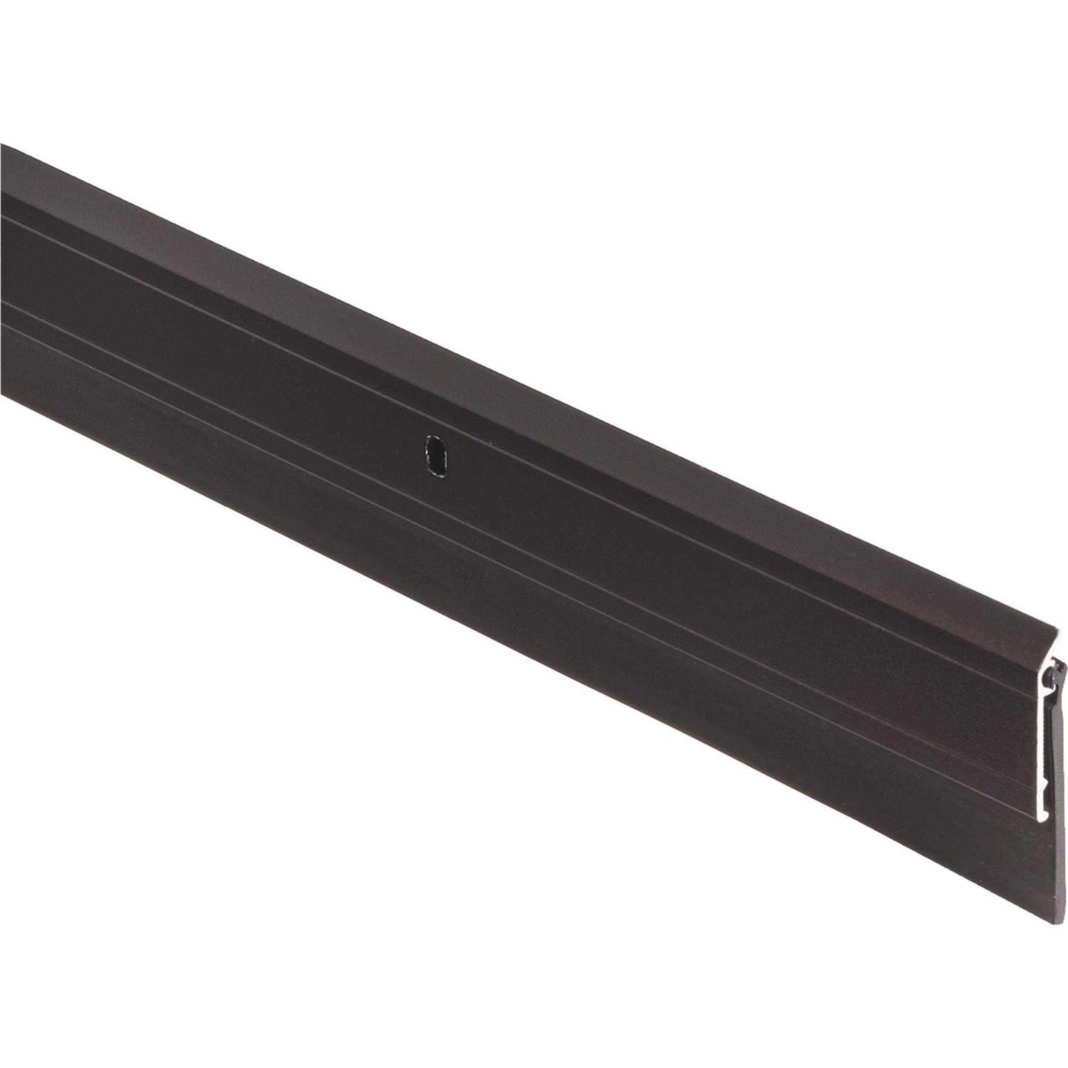 M-D Building Products EPDM 48 in. Bronze Commercial Grade Door Sweep 69609 - Cheap Fitting