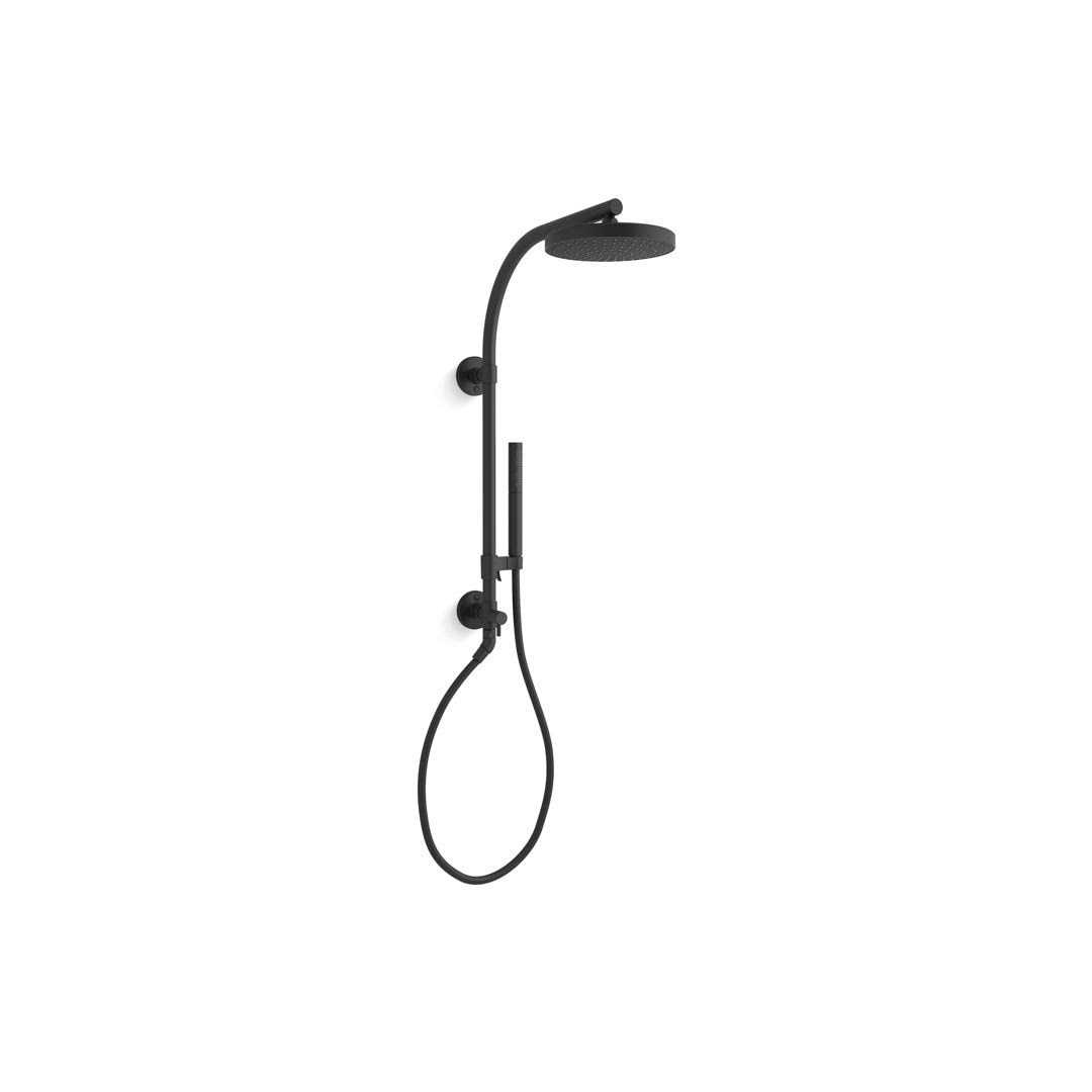 KOHLER HydroRail-R Shower column kit with Awaken rainhead and Shift+ handshower K-76474-Y - Cheap Fitting