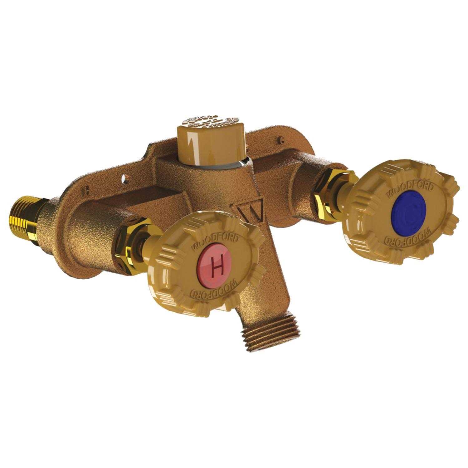 Woodford 122PX Horizontal Hot and Cold Wall Faucet - Cheap Fitting