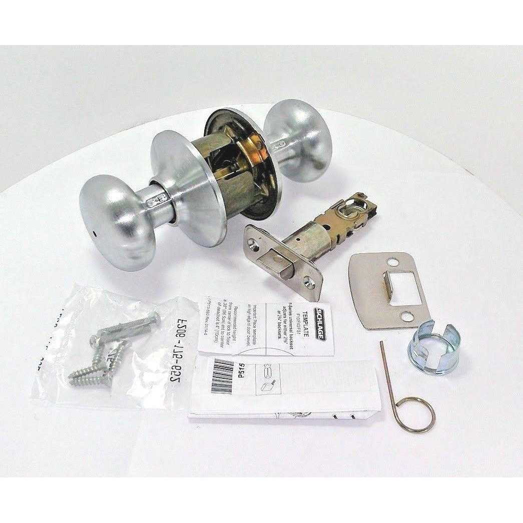 Schlage F40 Knob Privacy Plymouth - Cheap Fitting