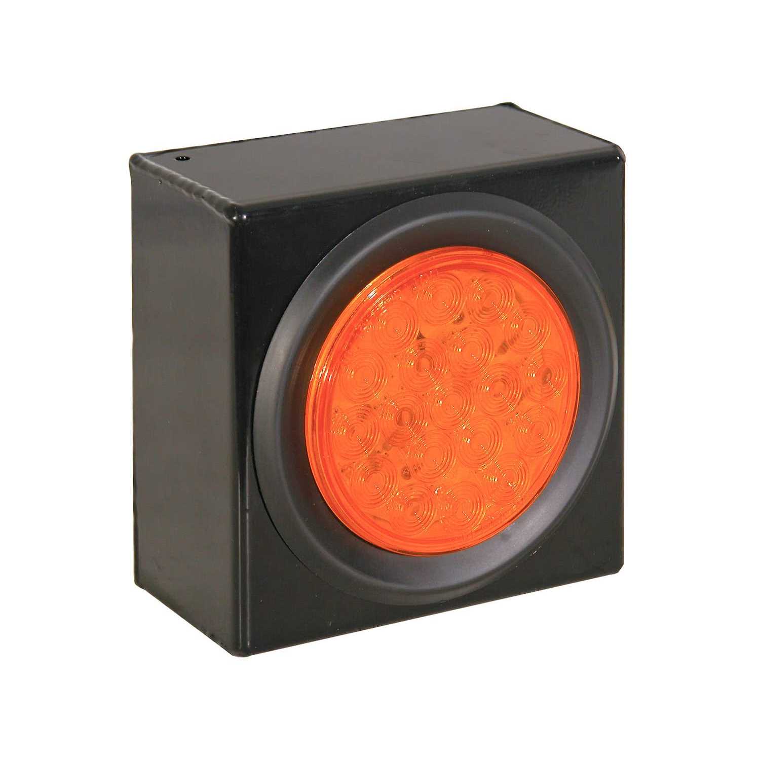 Buyers Products 4 Amber Round Recessed Strobe Light SL40AR - Cheap Fitting