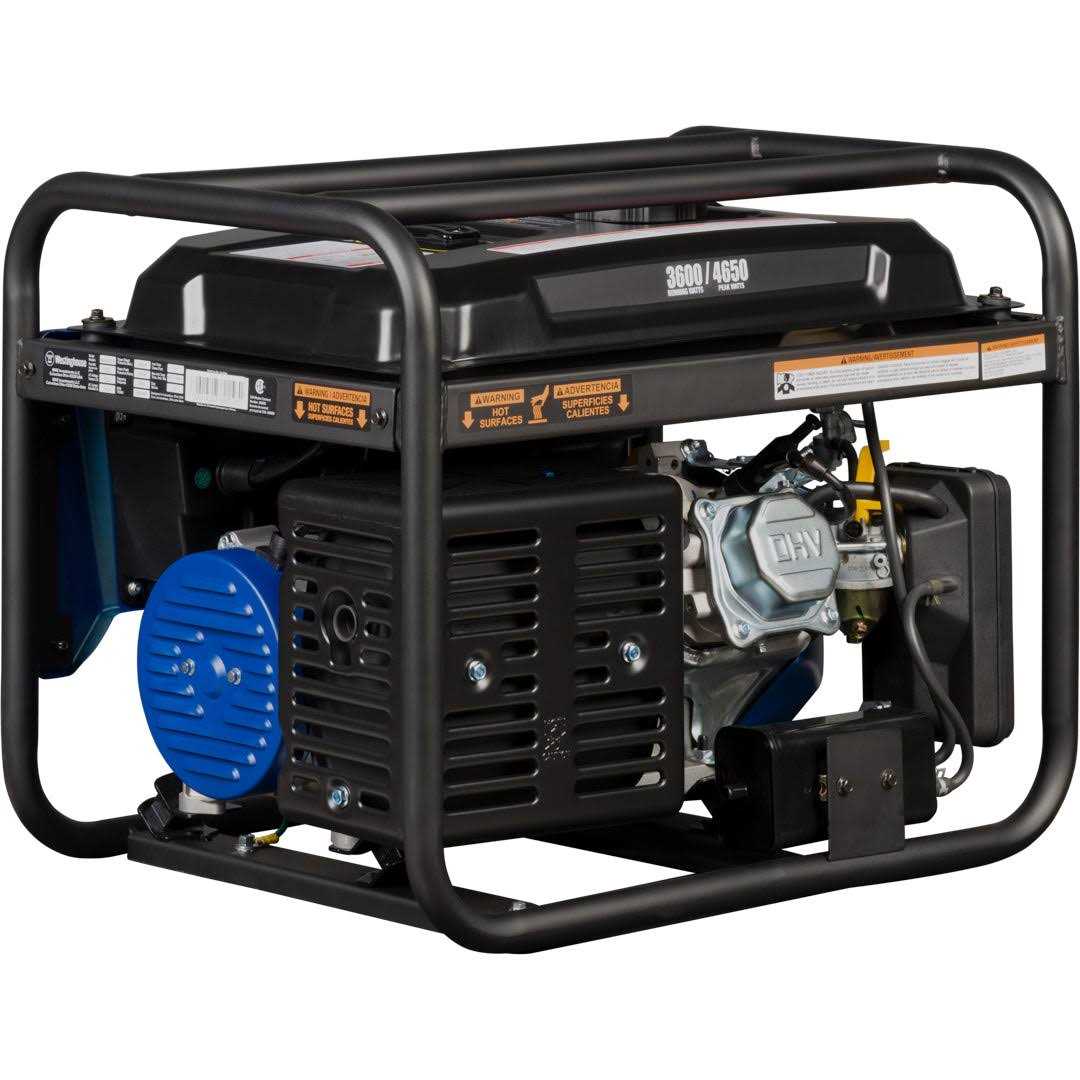 Westinghouse WGen3600cv 3600 Watt Portable Generator w/ RV Outlet & CO Sensor - Cheap Fitting