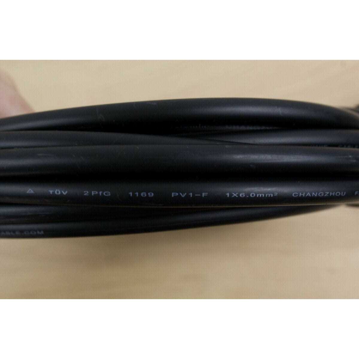 Renogy 10 AWG Solar Panel Extension Cable with Male and Female Connectors - Cheap Fitting