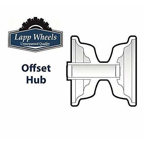 Lapp Wheels 4.10/3.50-4 Heavy Duty Pneumatic Tire Wagon/Hand truck/Dolly cart/Mower replacement - Cheap Fitting