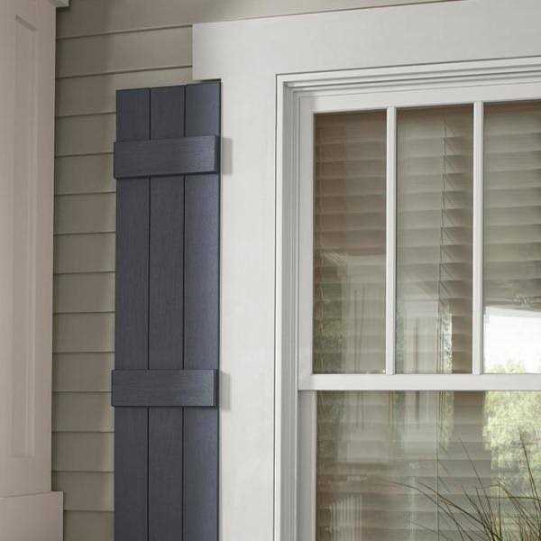 3 Closed Board and Batten Shutters Ply Gem - Cheap Fitting