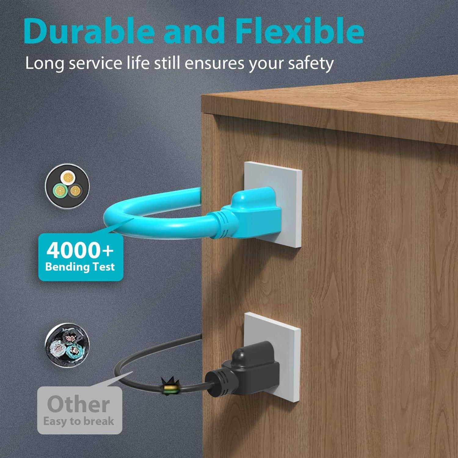 DuraTech Extension Cord Outdoor Extension Cord with Multiple Outlets SJT - Cheap Fitting