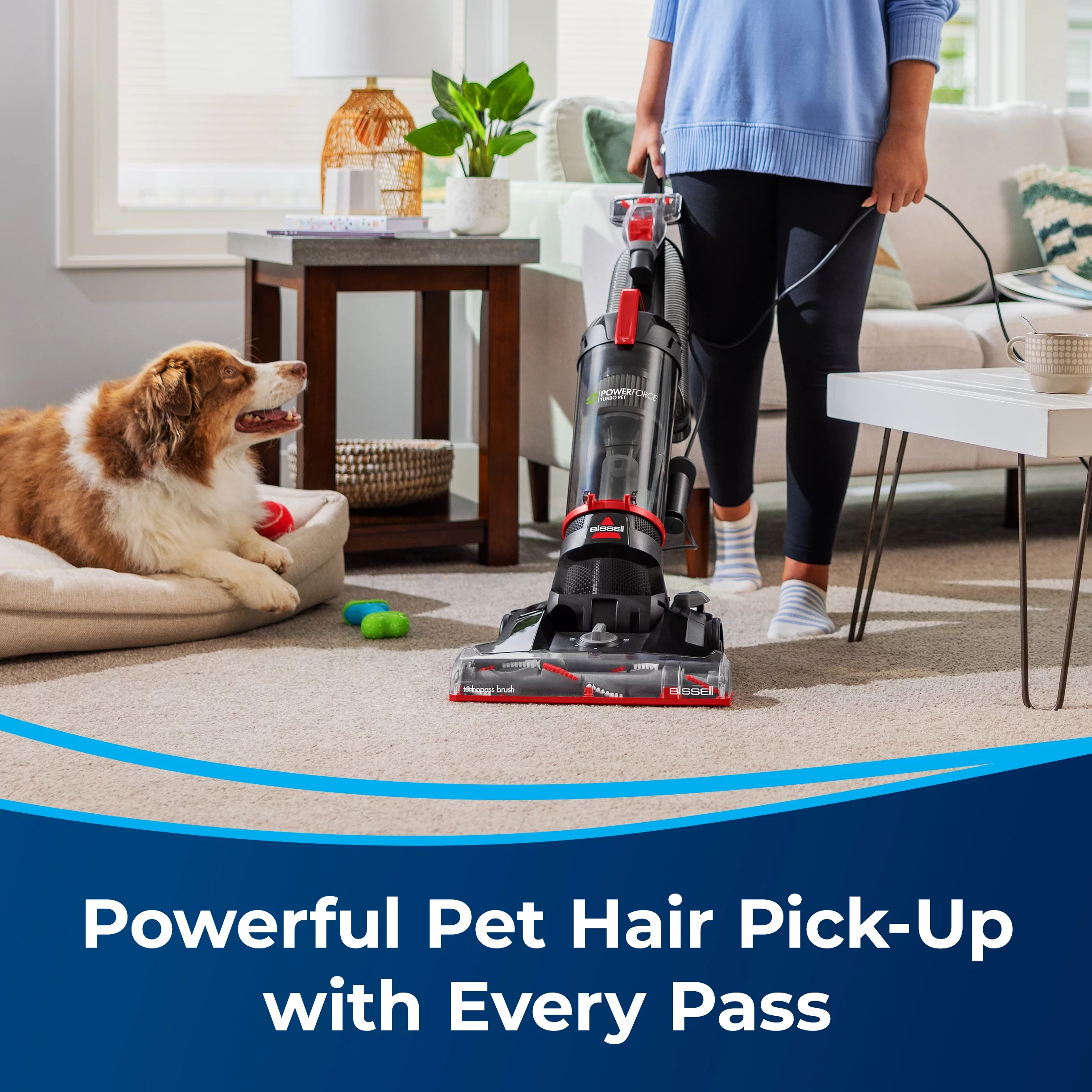 BISSELL PowerForce Helix Turbo Pet Upright Vacuum 3332 - Cheap Fitting