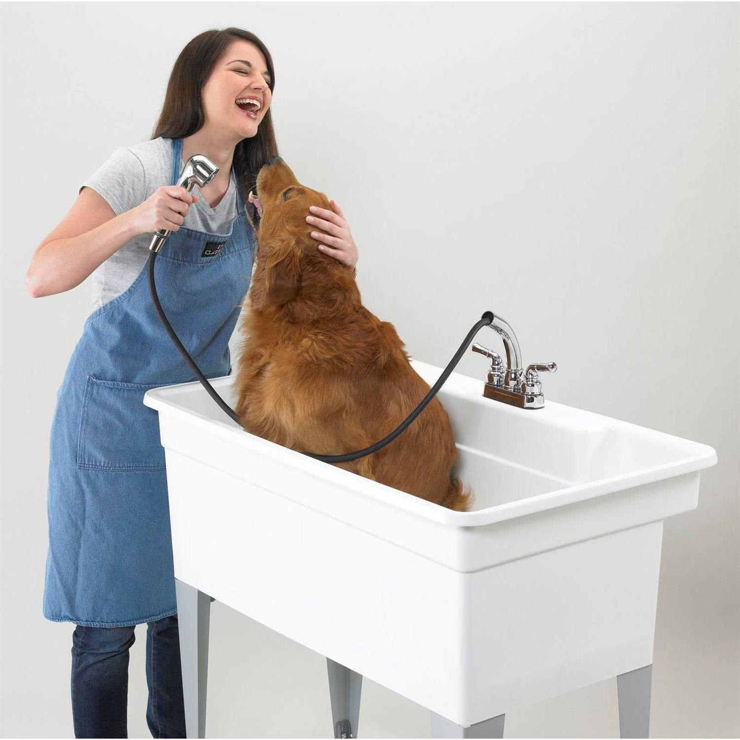 Mustee 28F Bigtub Utilatub Laundry Tub Floor Mount - Cheap Fitting