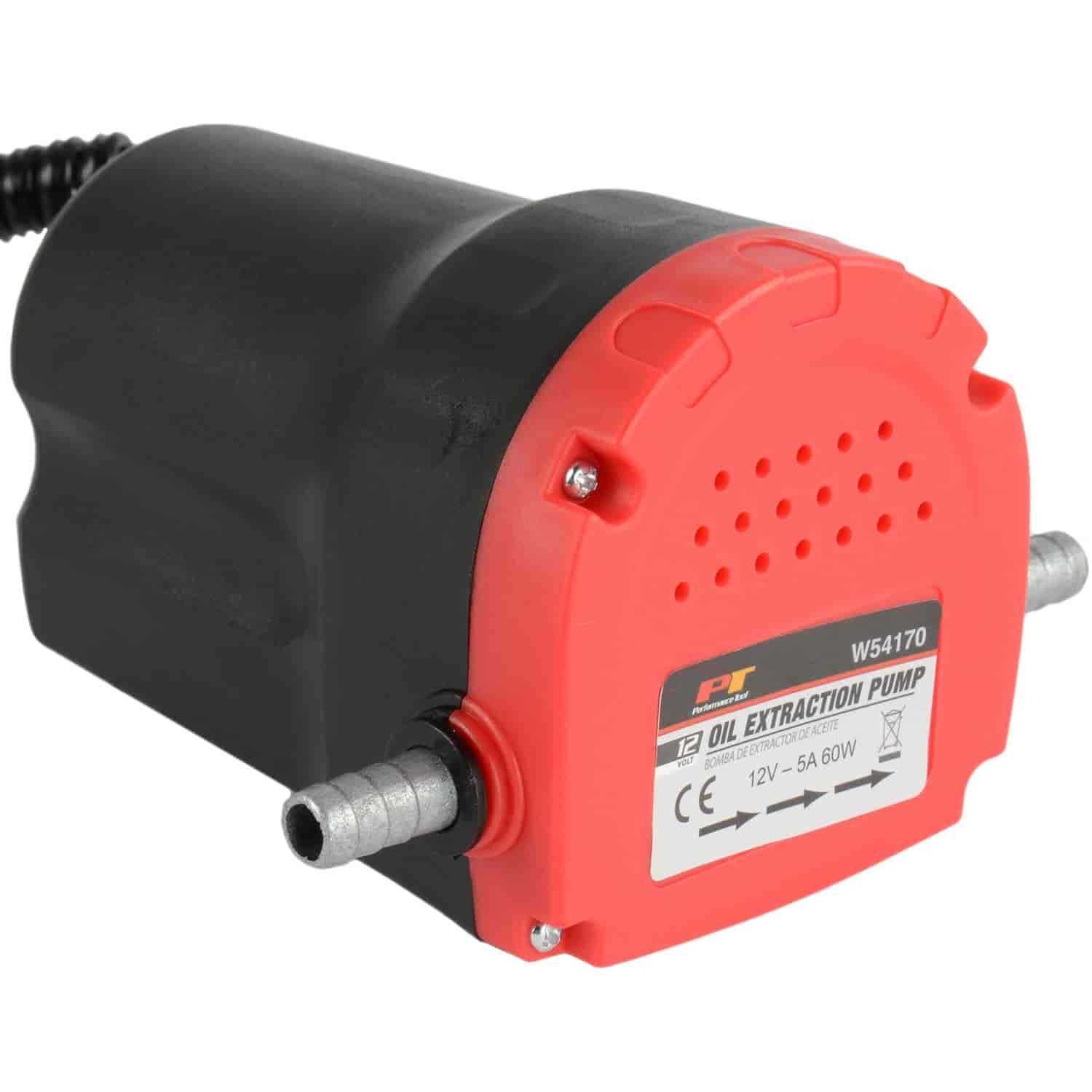 Jegs W54170 12V Oil Extraction Pump 3 qt/min - Cheap Fitting