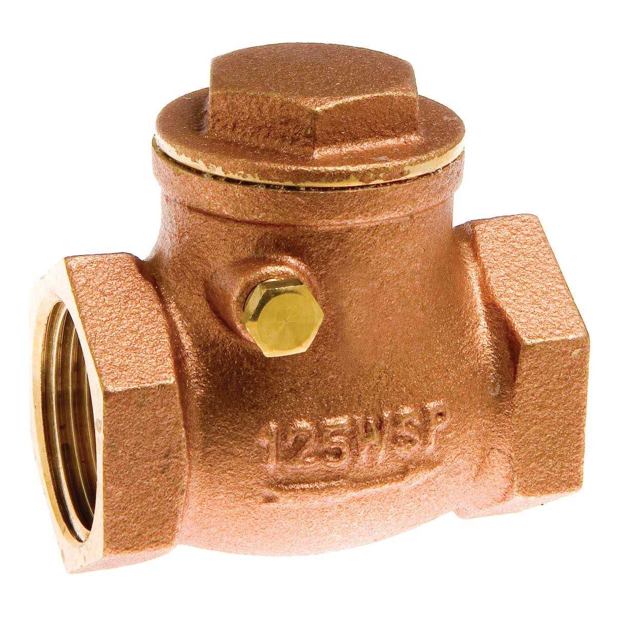 LFWCV-3/4 Watts 0123495 Brass Check Valve - Cheap Fitting