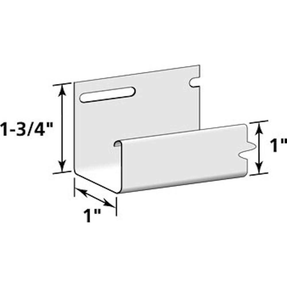 CertainTeed Vinyl J Channel - Cheap Fitting