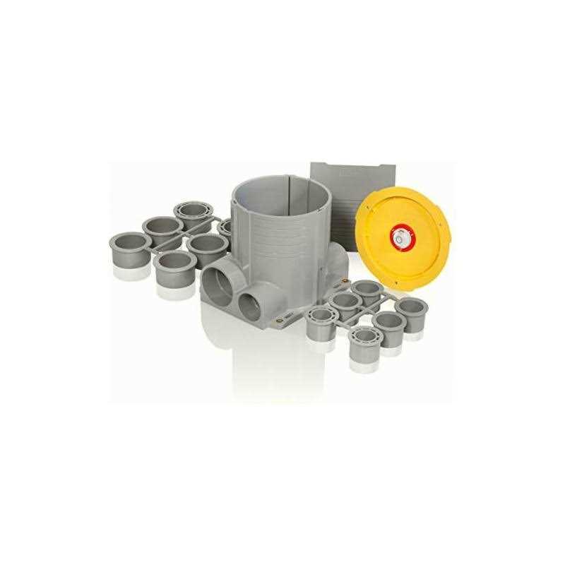 Leviton FBBOX-GY Concrete Floor Box System - Cheap Fitting