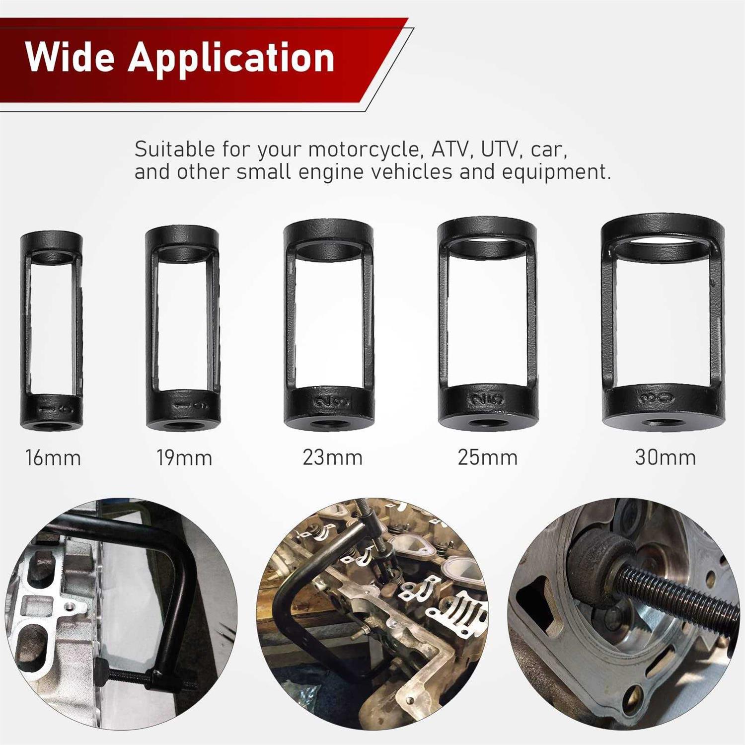 Atp Solid Valve Spring Compressor C Clamp Service Kit - Cheap Fitting