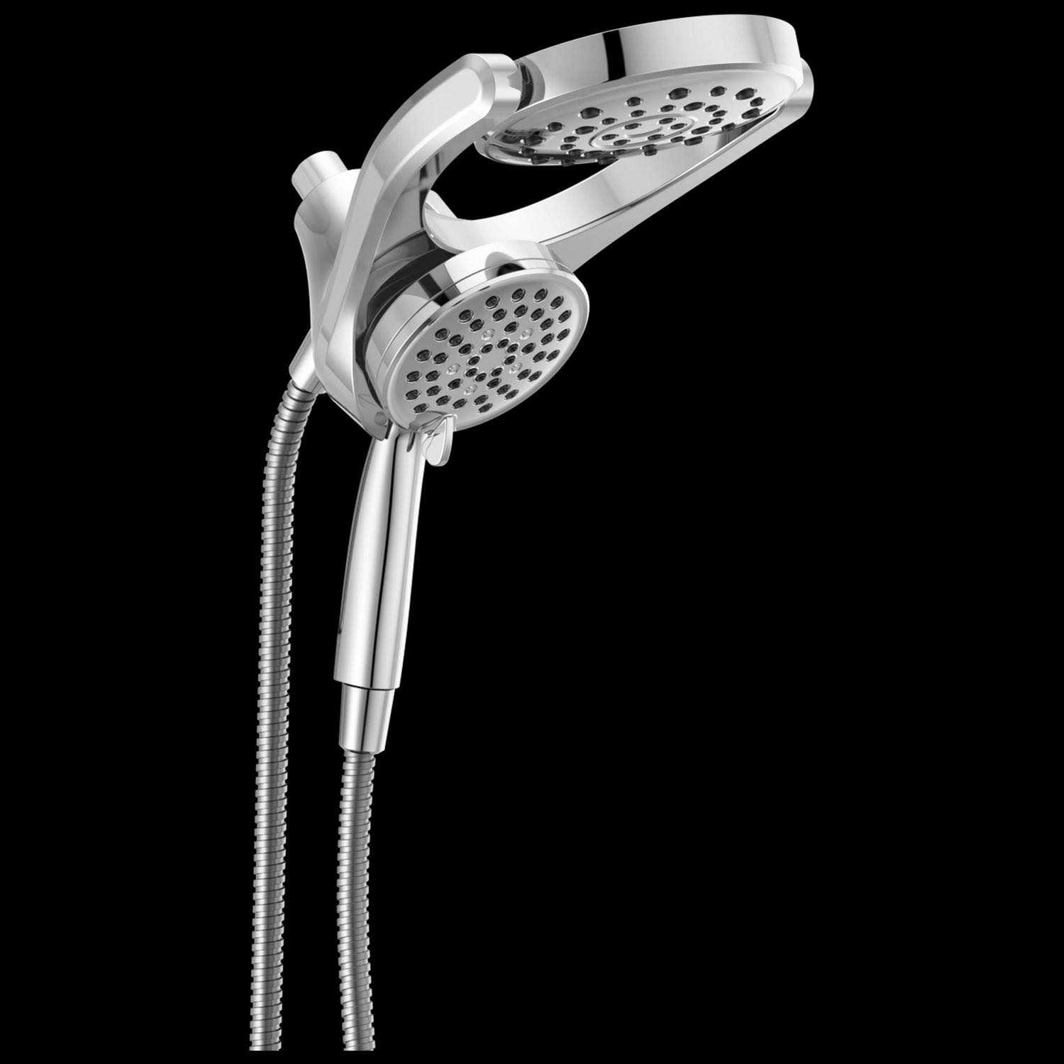 Delta Universal Showering Components 4-Spray Dual Shower Head - Cheap Fitting