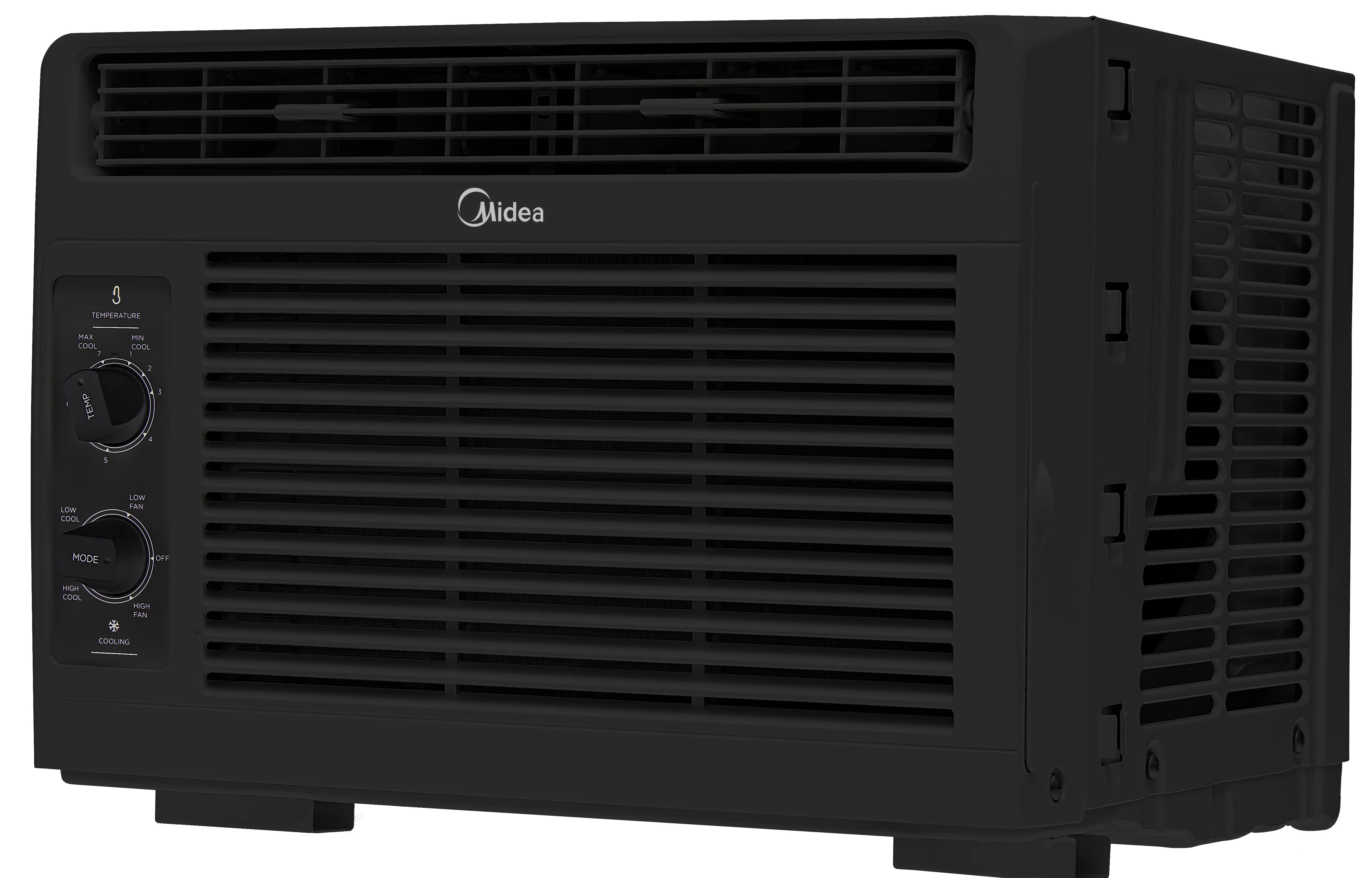 YUFENGYUFENG 5,000 BTU 115V Mechanical Window Air Conditioner, Black, MAW05M1WBL - Cheap Fitting